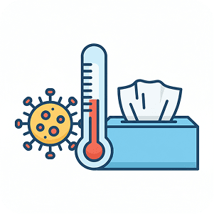 Fever, Cold/Flu, Allergy